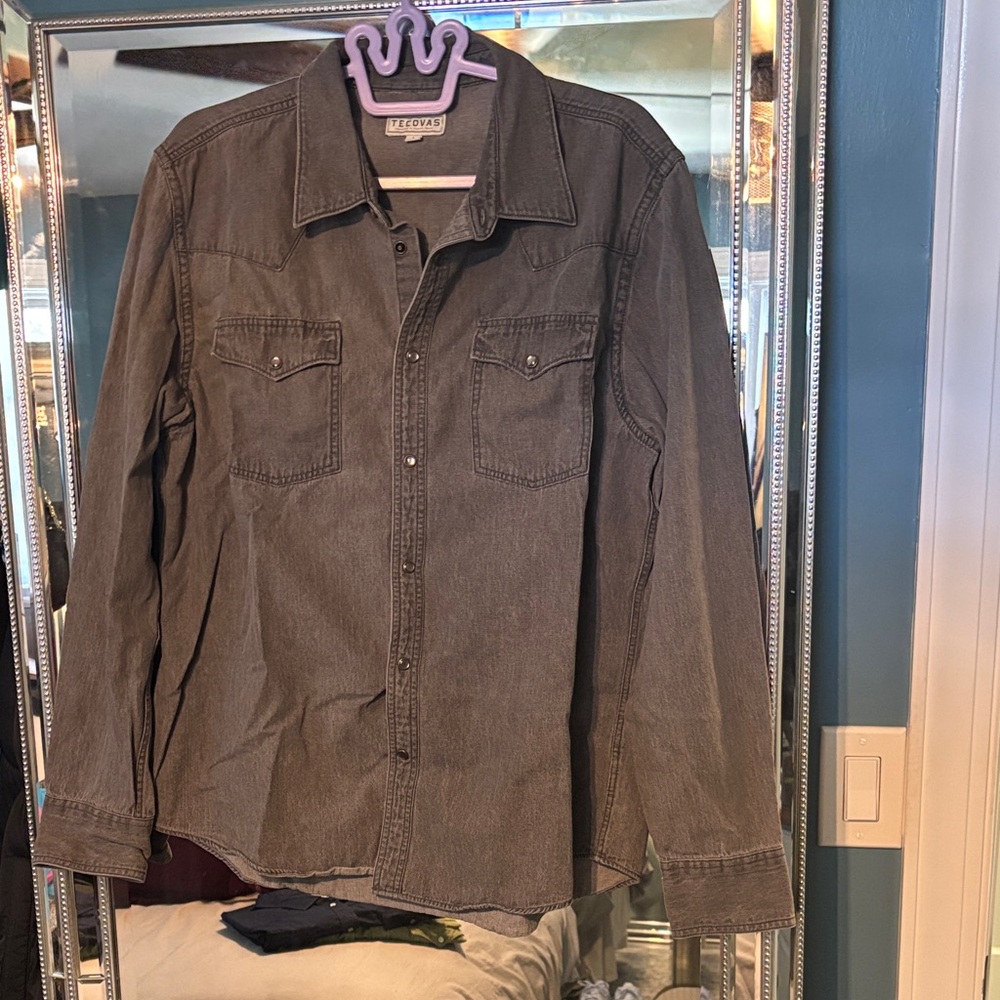 Tecovas Men’s Button Up (denim)